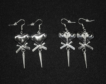 Heartspike Earrings