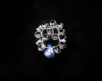 Elastic Little Teardops Ring
