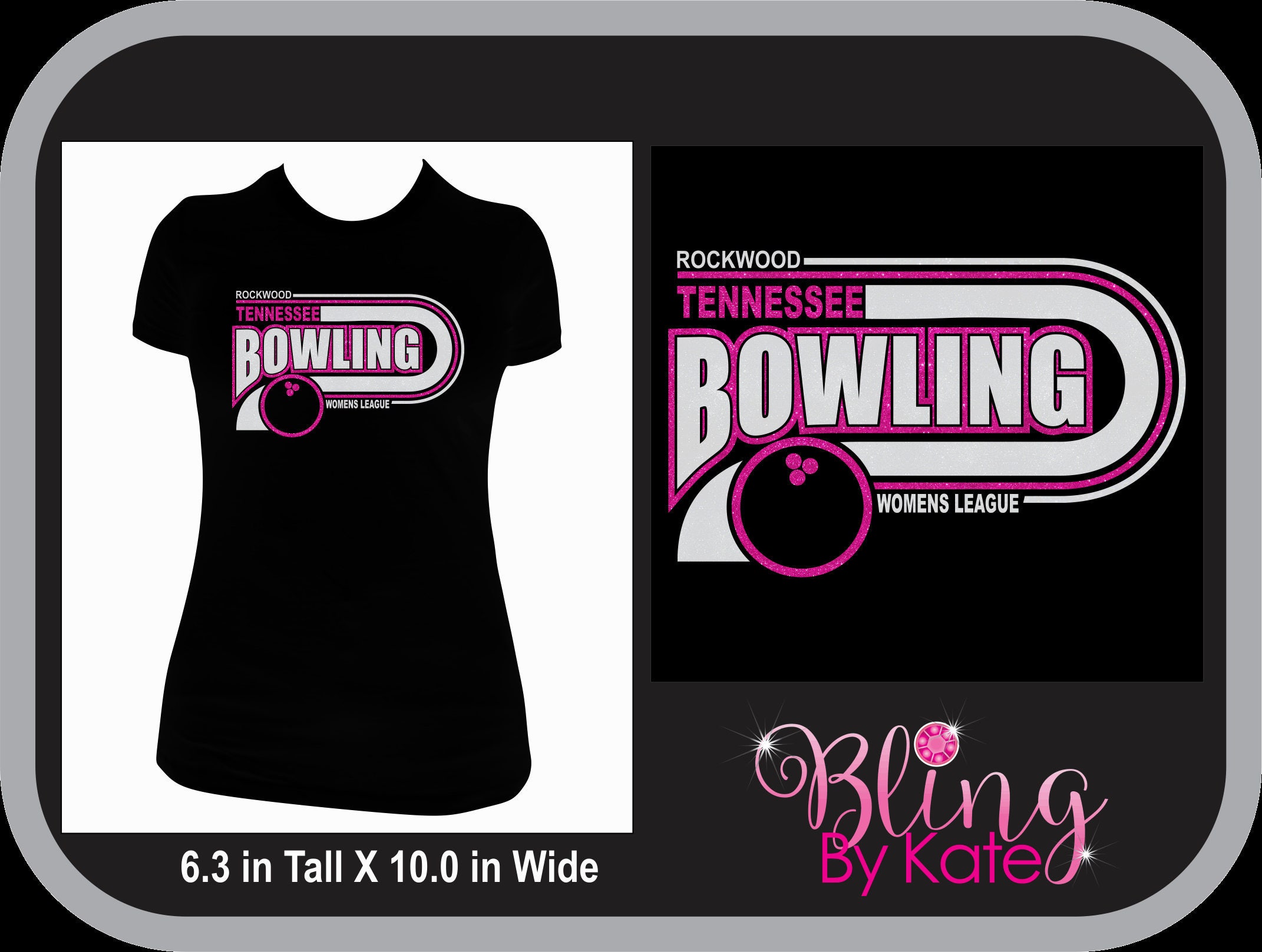 Bling Bowling Shirt Bowling Team Shirt Shirts for Bowlers