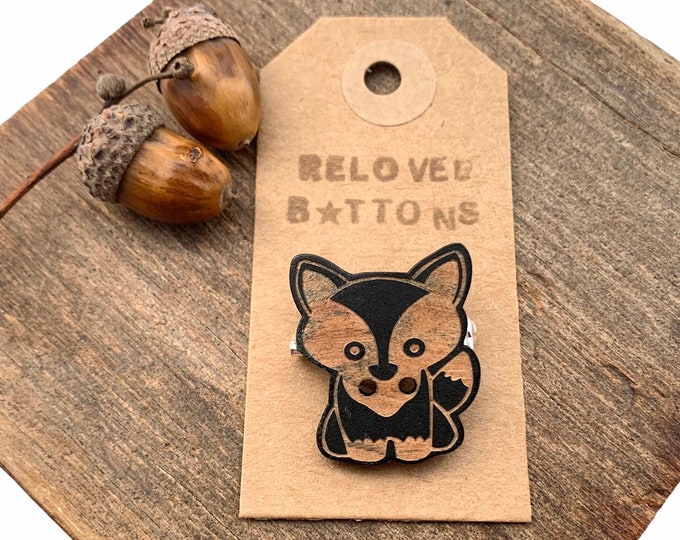 Fox Pin Badge