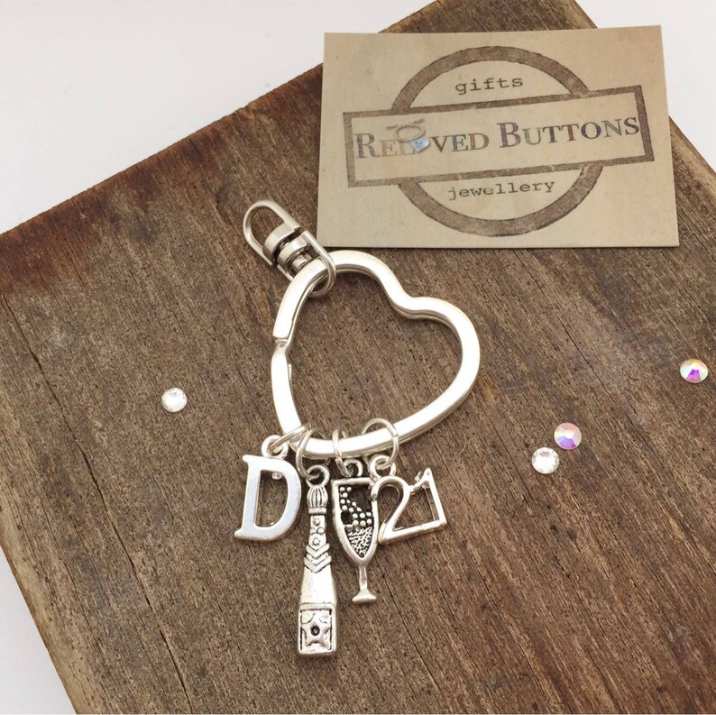 Add on charm, add on initial, add in item, initial charm, silver initial charm, letters, alphabet, personalised, personalized, findings, image 5