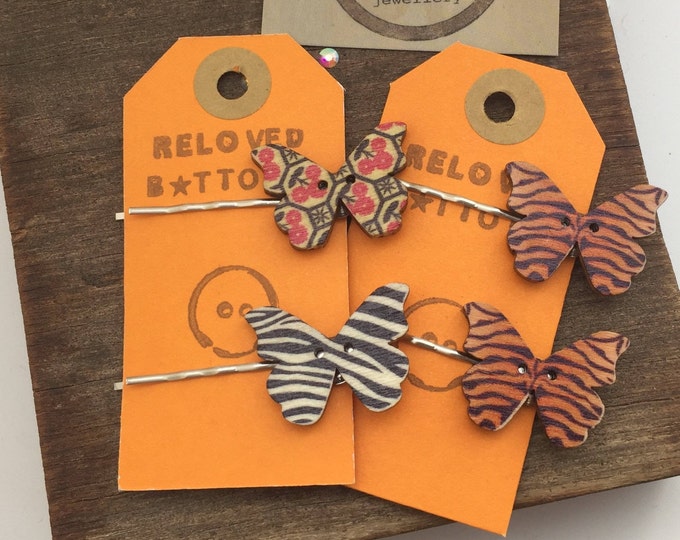 Butterfly Hair Clips