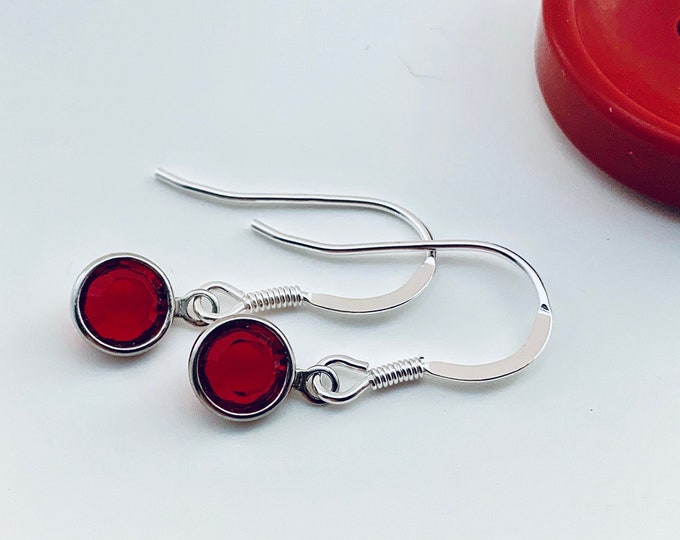 Birthstone Earrings - July