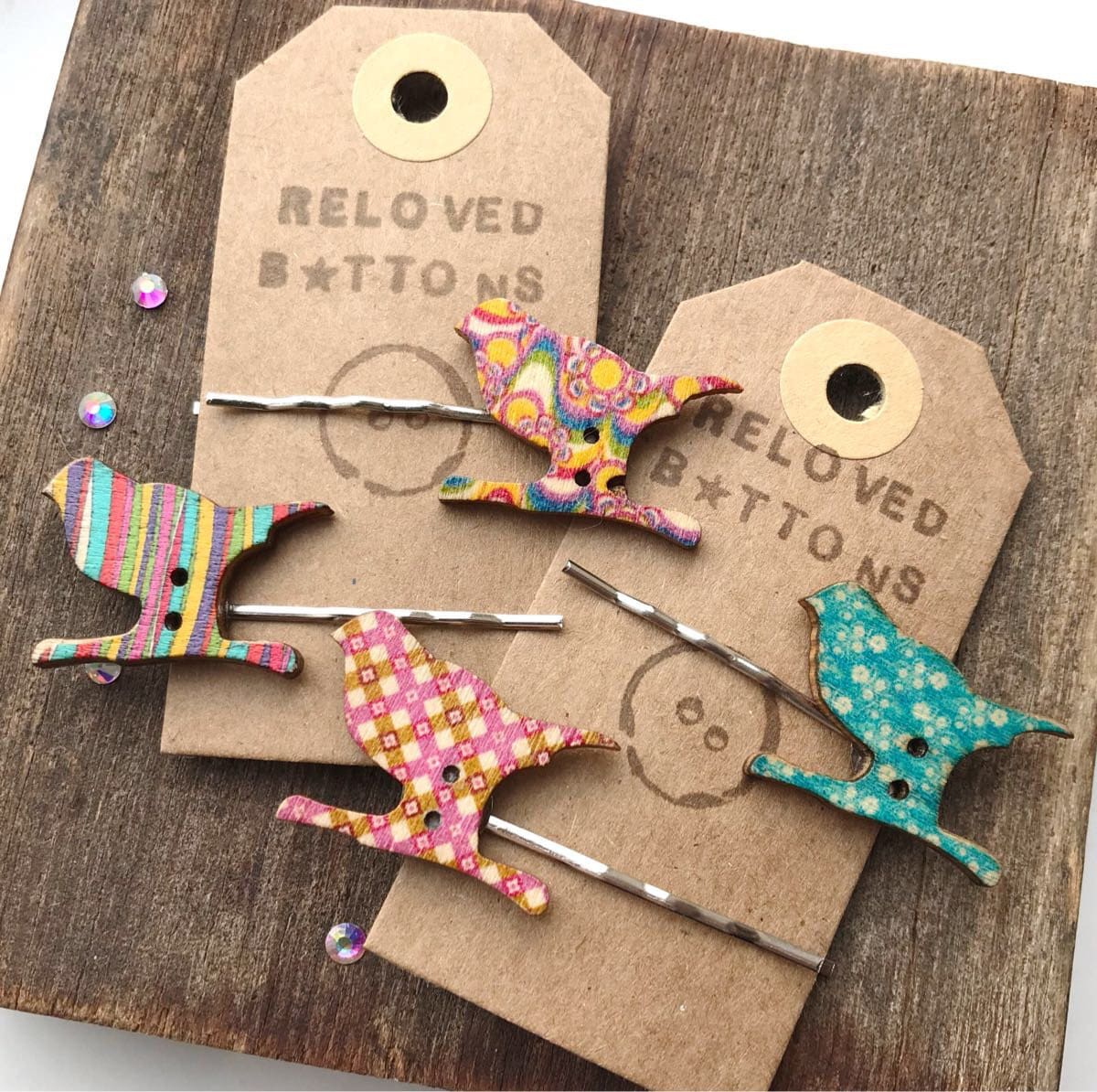 Bird hair bird hair clip bird hair accessories bird gifts for