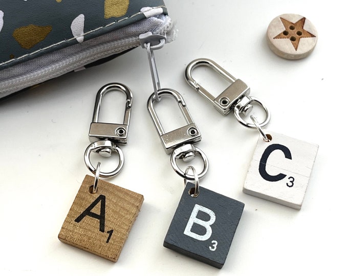 Letter Keyring