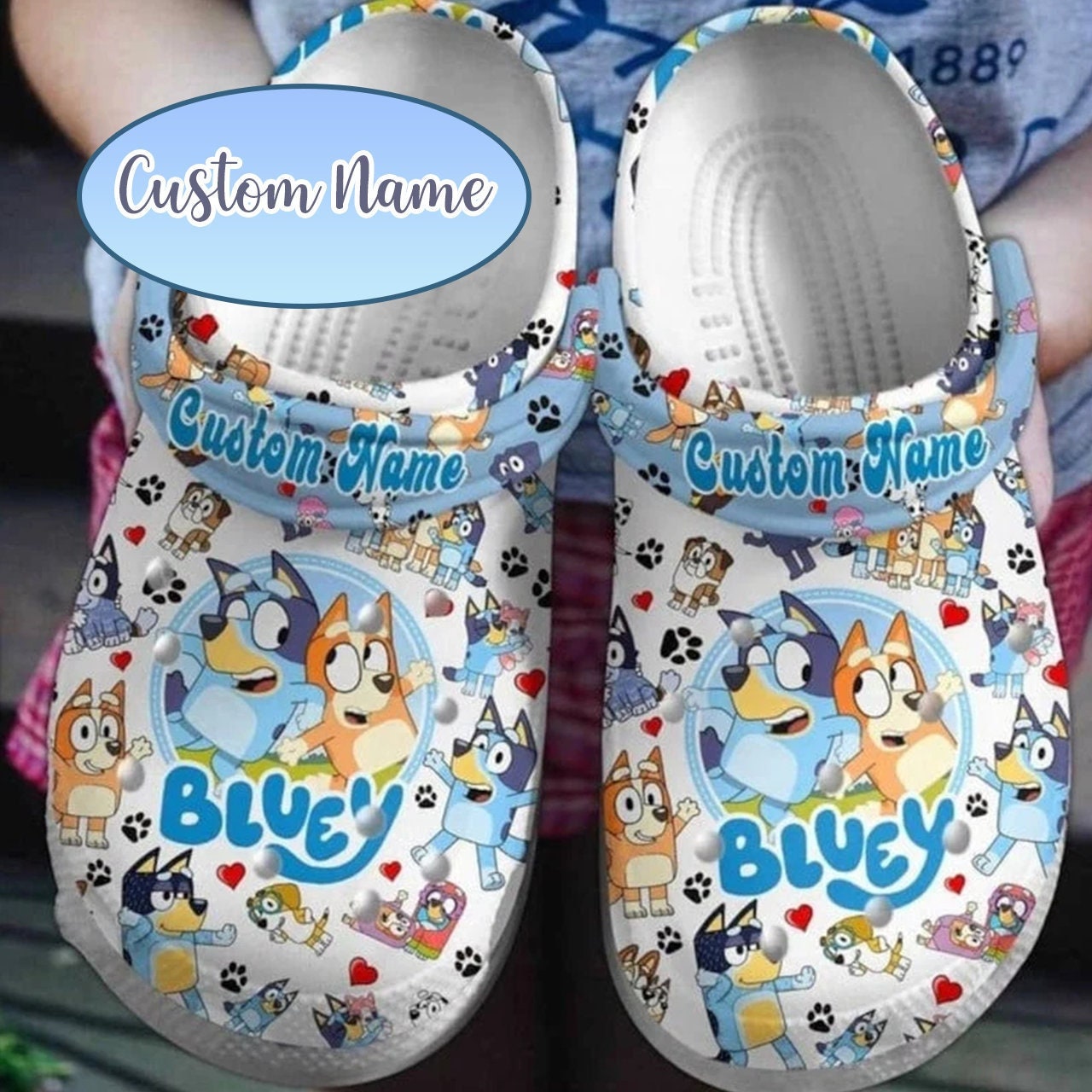 Discover Personalized BlueyDad Family Clogs, Cartoon Slippers, Cartoon Clogs Shoes