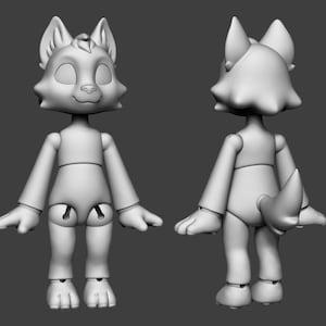 Wolfie bjd [STL]