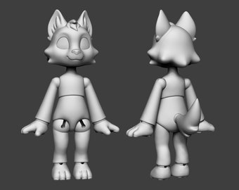 Wolfie bjd [STL]