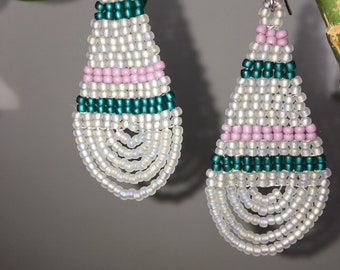 Beaded Teardrops