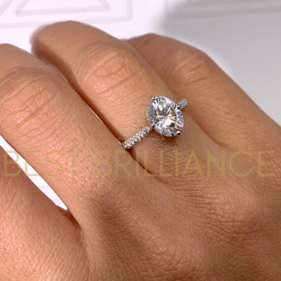 9x7mm moissanite outlet in carats