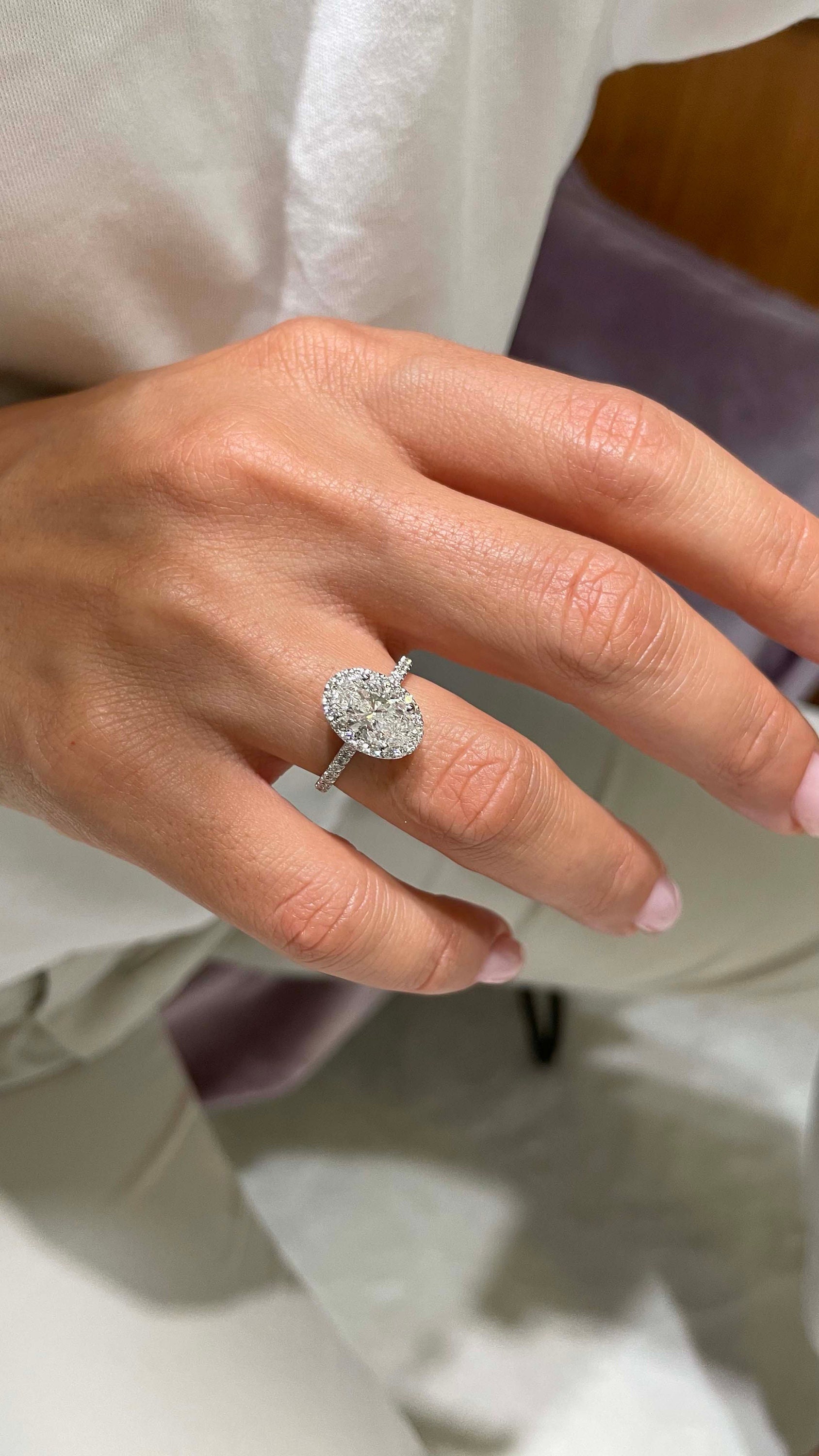 Assimileren Verbinding verbroken Detecteerbaar Oval Shaped Diamond Engagement Ring 2 Carat Oval Shape 14k - Etsy Israel Assimileren Verbinding verbroken Detecteerbaar Oval Shaped Diamond Engagement Ring 2 Carat Oval Shape 14k - Etsy Israel