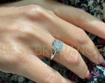 2 Carat IGI Certified, Engagement Rings, 14k Gold Ring, Lab Grown Diamond, Solitaire Ring, Minimalist Ring, Promise Ring, for Her, F-SI1