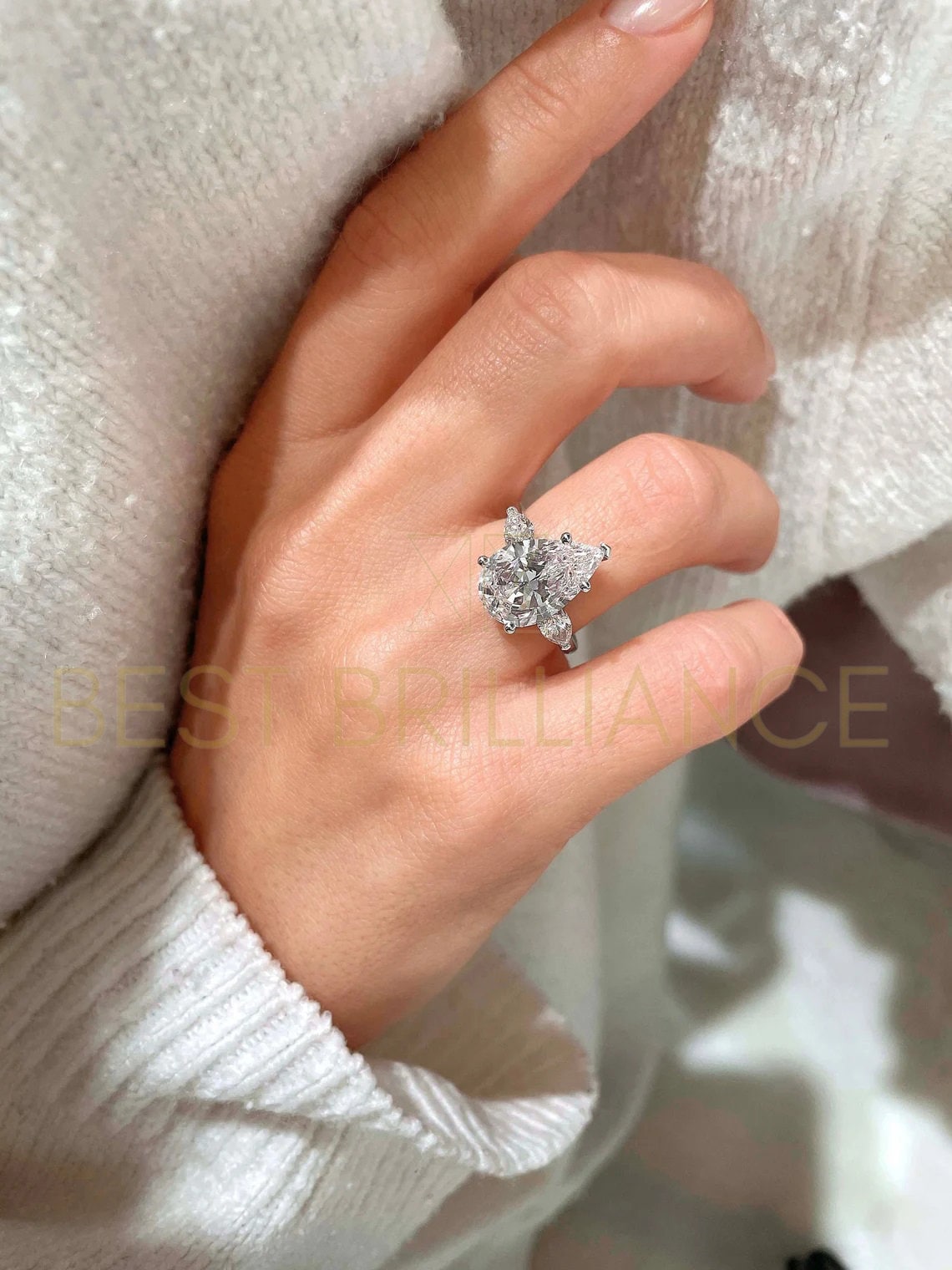 Anillos con diamantes grandes sales