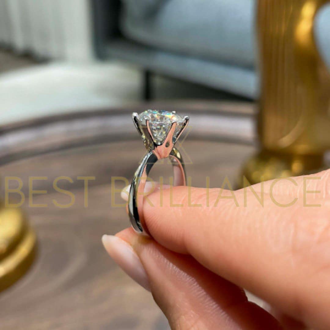 High set solitaire rings clearance