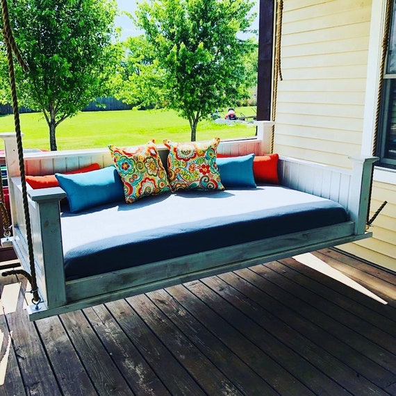 Daybed Porch Swing Etsy