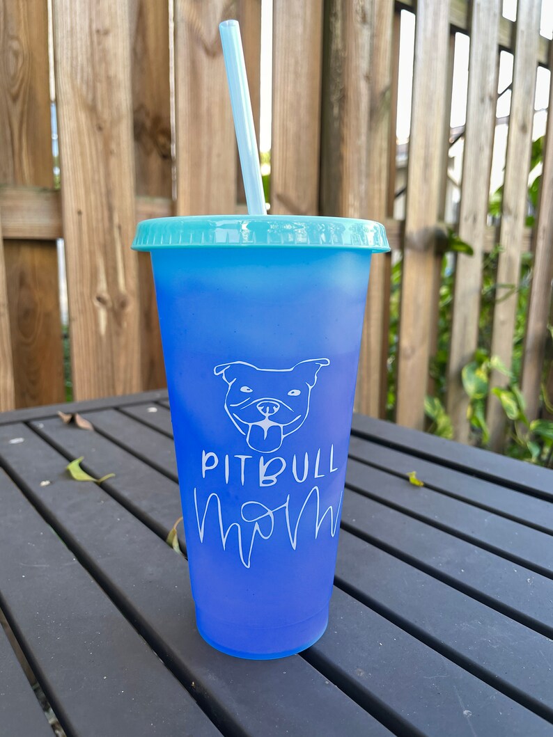 Dog Mom tumbler Aussie Gift for dog mom Lab Golden Husky etc 24 oz Tumbler Dog Mom Color Changing Tumbler cup Fur mama tumbler Pug