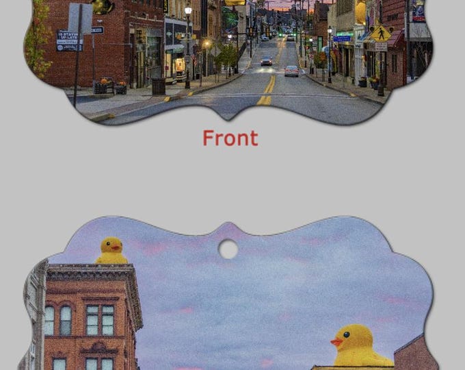 Giant Ducks in Canonsburg  - Pittsburgh Christmas Ornaments