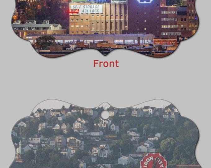 The Iron City Clock - Pittsburgh Christmas Ornaments