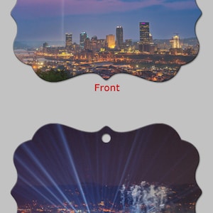 Lights from the Taylor Swift in Pittsburgh - Pittsburgh Christmas Ornaments