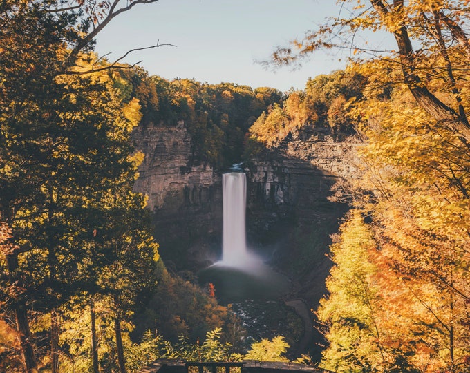 Framing of the Falls - Taughannock Falls - Various Prints