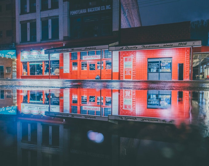 Reflections of Penn Mac in the Strip District - Pittsburgh Prints - Various Prints