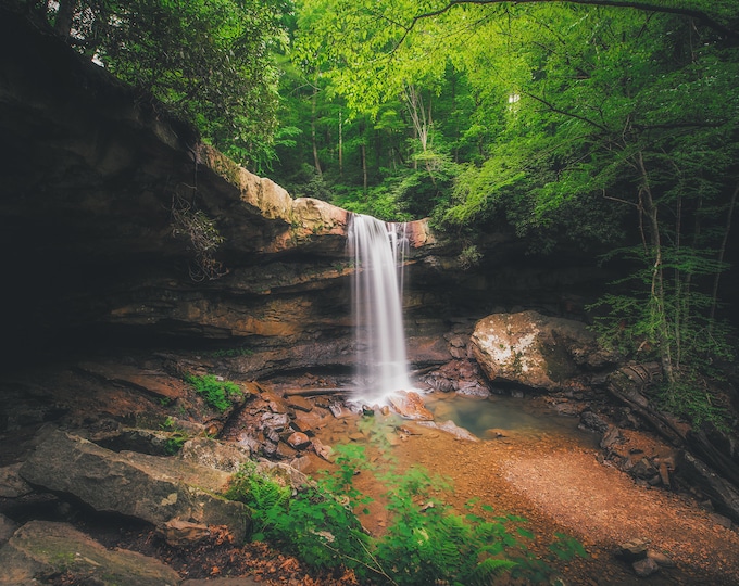 Cucumber Falls in the spring - Ohiopyle State Park - Various Prints