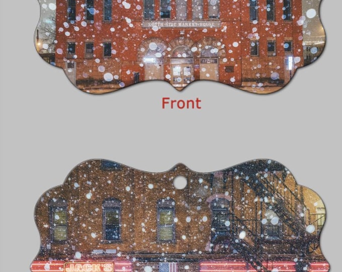 South Side Snow Globes - Pittsburgh Christmas Ornaments