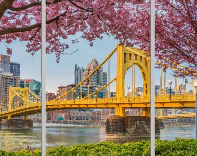 Springtime in the 'Burgh - Pittsburgh Triptych - Various formats