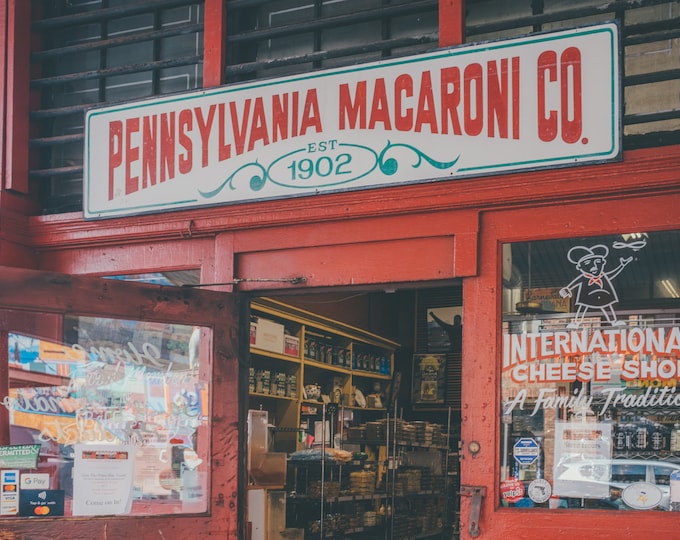 Pennsylvania Macaroni Company - Pittsburgh skyline - Various Prints