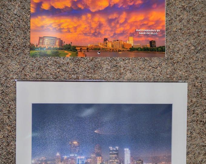 2026 Pittsburgh Calendar and Print Bundle - SpaceX Rocket of Pittsburgh