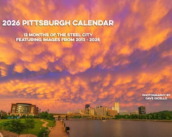 2026 Anniversary Pittsburgh Calendar - Wall Calendar