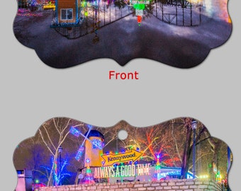 Christmas at Kennywood - Reflections of the holidays - Pittsburgh Christmas Ornaments
