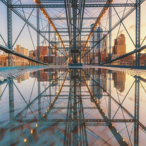 Lawrenceville Neighborhood Reflection Photography Pittsburgh 