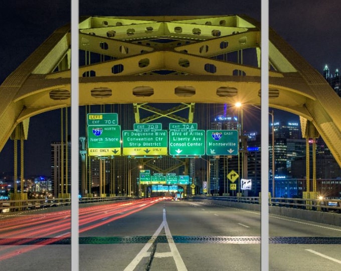 Entrance to the City - Pittsburgh Triptych - Various formats