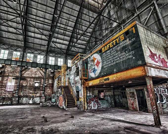 Inside Carrie Furnace - Pittsburgh Prints - Various Prints