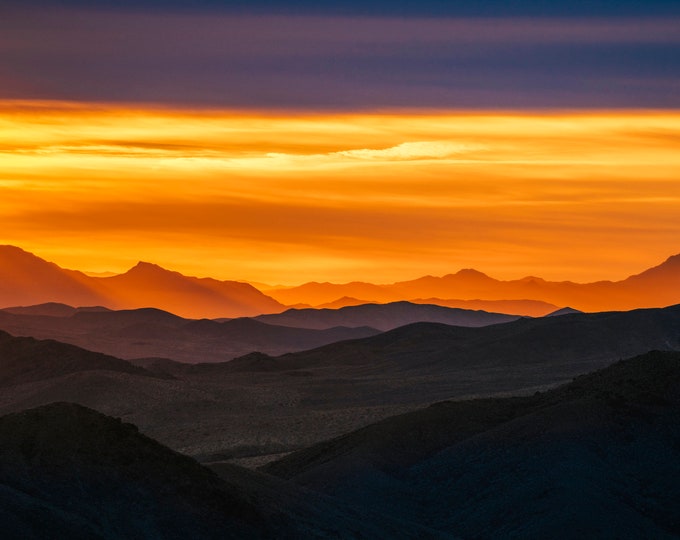 Sunrise at Dante's View - Death Valley National Park - Various Prints