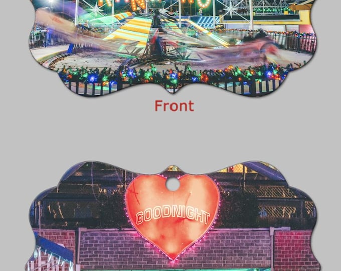 Holiday colors at Kennywood - Pittsburgh Christmas Ornaments