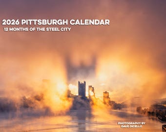 2026 Pittsburgh Calendar - Wall Calendar
