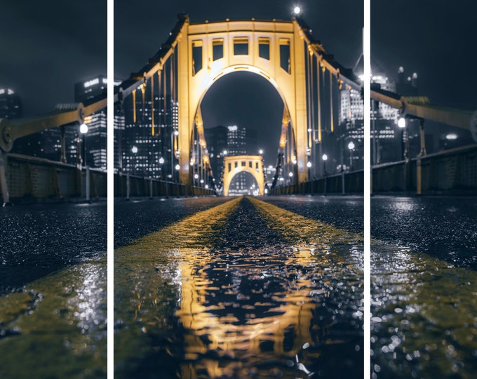 Reflections of Clemente  - Pittsburgh Triptych - Various formats