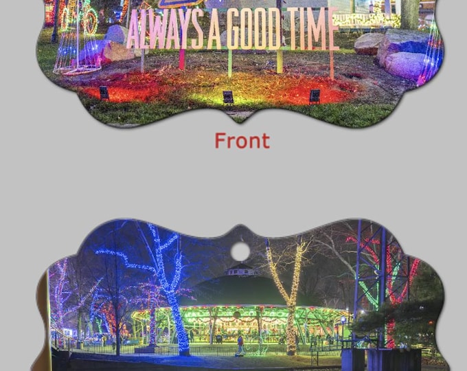 Reflections of Kenywood Park - Pittsburgh Christmas Ornaments
