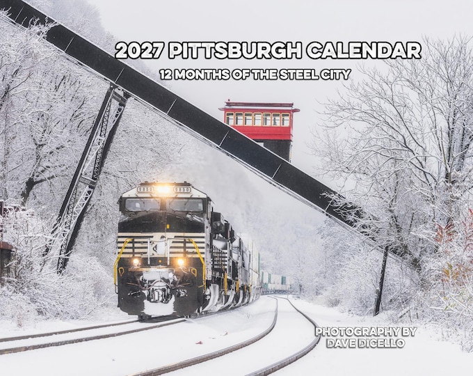 2027 Pittsburgh Calendar - Wall Calendar