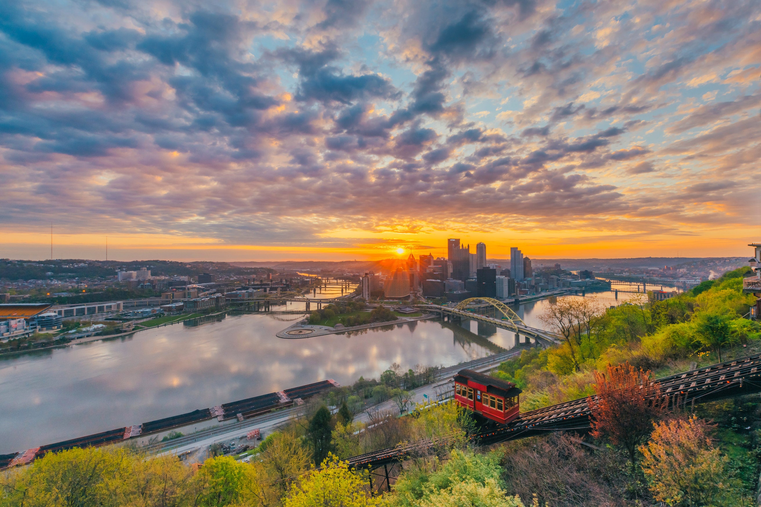 Pittsburgh In Spring