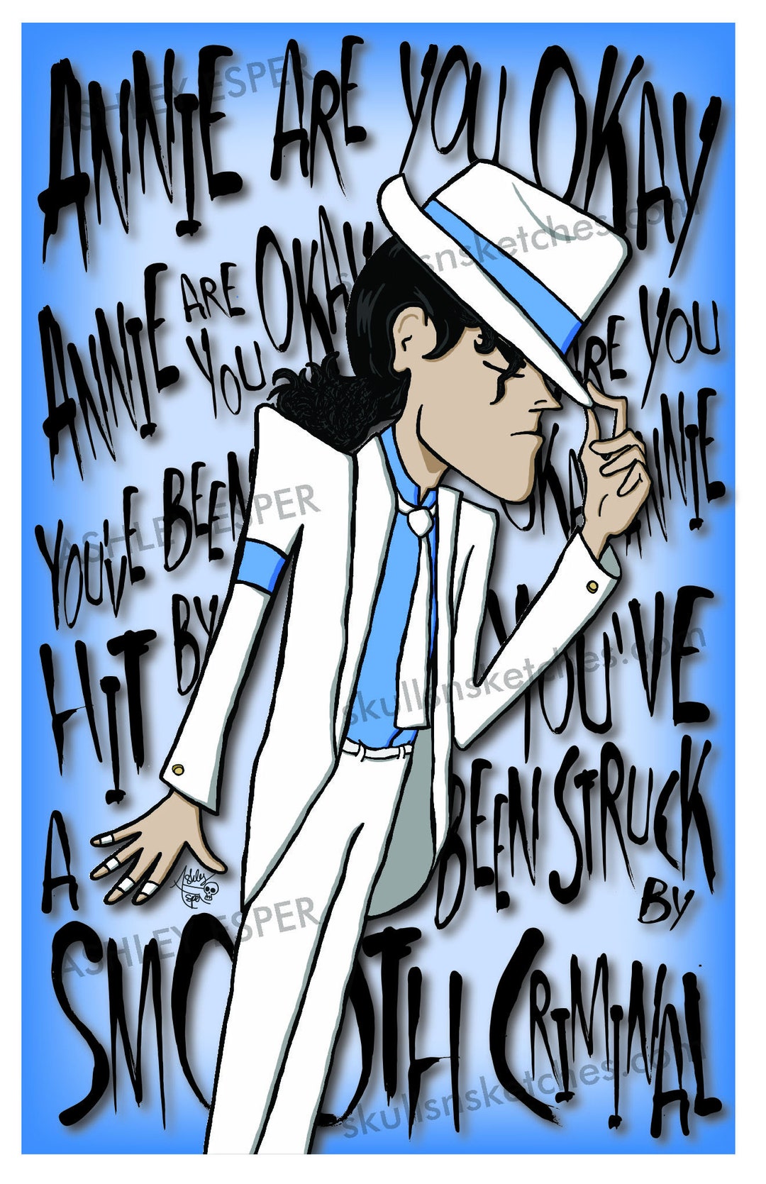 Michael Jackson Tribute Print 