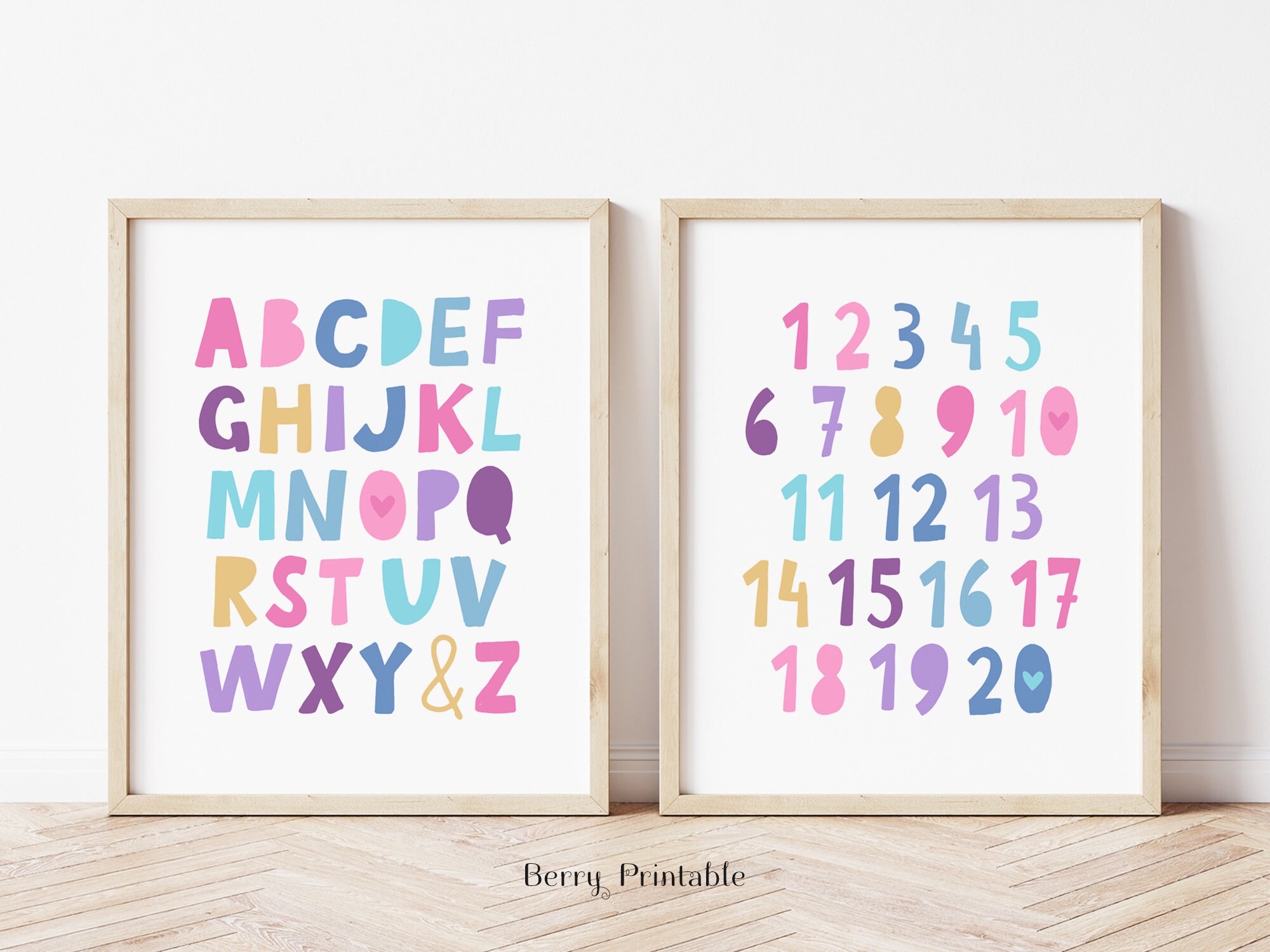 Playroom Printable Wall Art, Classroom Poster, Educational Print ...