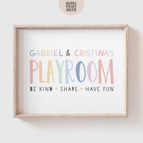 Kids Playroom - Etsy