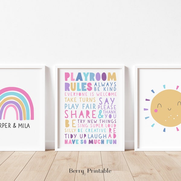 Playroom Decor Etsy