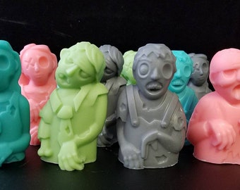 Zombie soap. Luxury Triple Butter Soap. Biodegradable and Vegan friendly, Detergent, Phthalates and Paraben free. Walking dead fans.