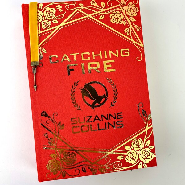 Catching Fire | Custom Book Bind | Rebound Book | Special Edition