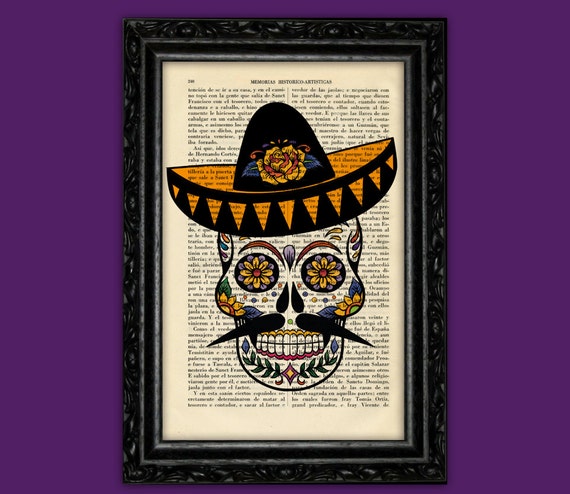 Day of the Dead Dia de los Muertos Hispanic Death Skull Jacket Hat Lapel Pin