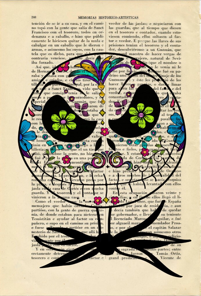 sugar skull nightmare before christmas